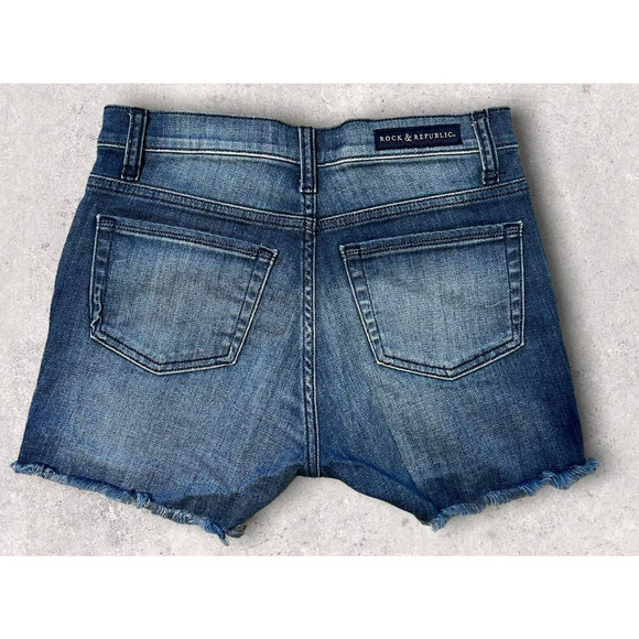 Rock & Republic studded 'Pixie'  shorts juniors size 2 - Picture 2 of 6